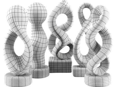 Abstract Sculpture 3D Model
