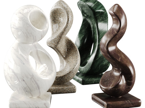 Abstract Sculpture 3D Model