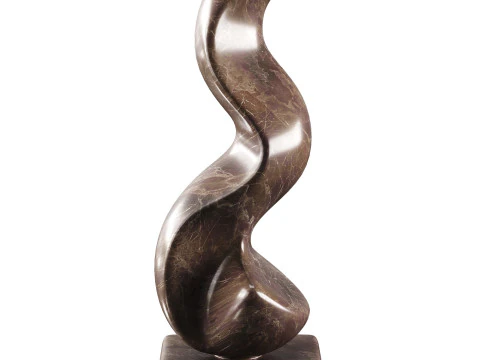 Sculpture abstraite Modèle 3D