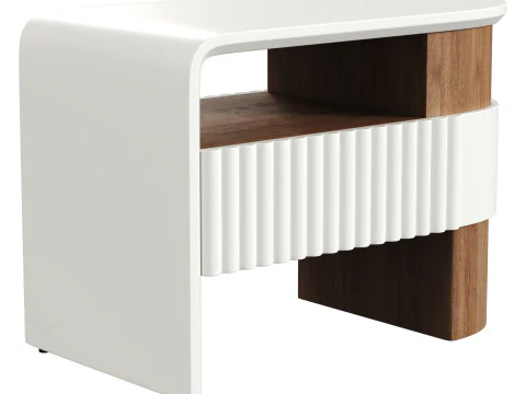 Table de chevet &agrave; cl&eacute; de piano Modèle 3D