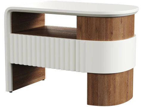 Table de chevet &agrave; cl&eacute; de piano Modèle 3D