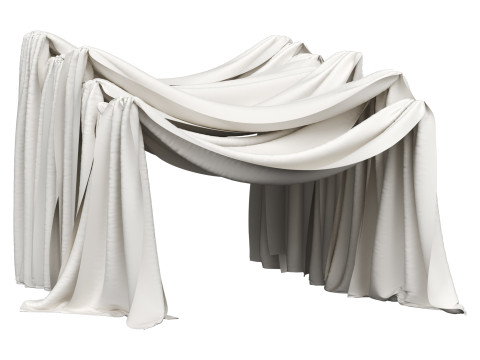 Drapery Model 3D