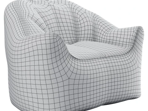 Sitzsack 3D Modell