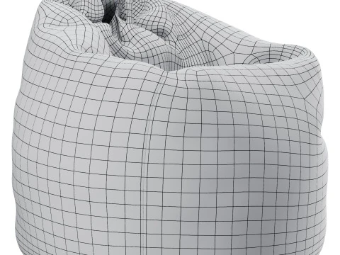 Sacco di fagioli Modello 3D