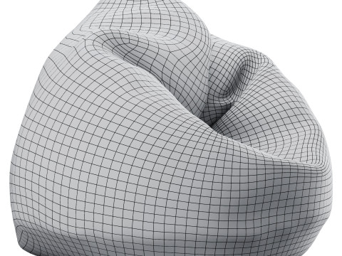 Bean Bag Modello 3D