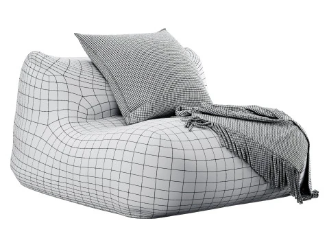 Bolsa de frijol Modelo 3D