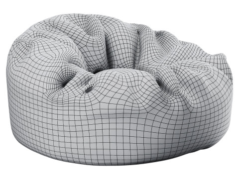 Bean Bag Modello 3D