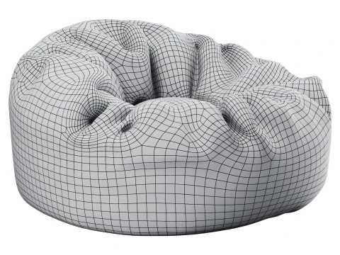 Sacco di fagioli Modello 3D