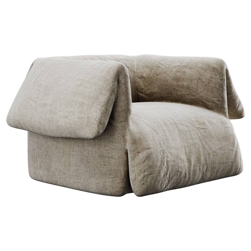 Bean Bag Modello 3D .c4d .max .obj .3ds .fbx .stl .blend