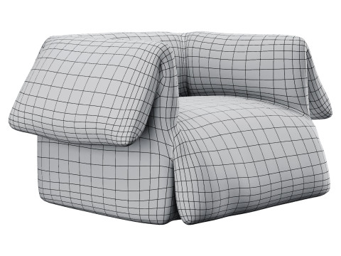 Bean Bag Modello 3D