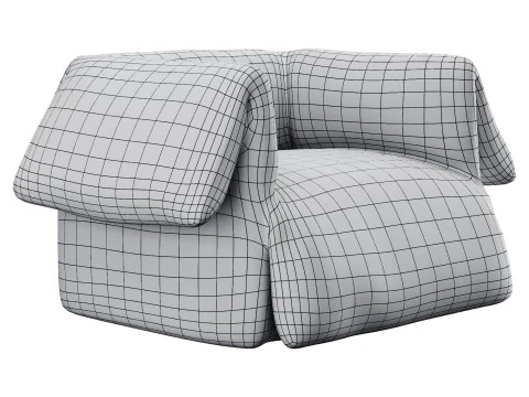 Sacco di fagioli Modello 3D