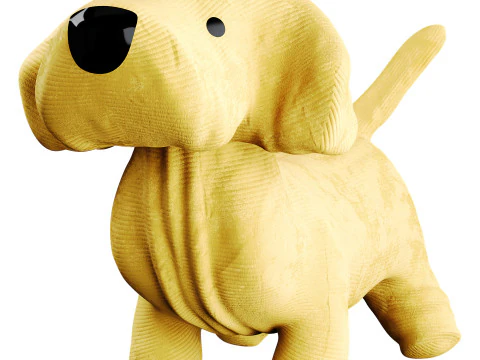 개 장난감 3D 모델