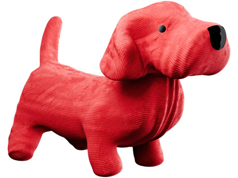 개 장난감 3D 모델