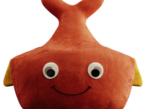 Sacco di fagioli Modello 3D