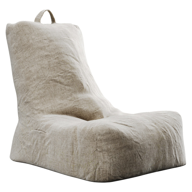 Bean Bag Model 3D .c4d .max .obj .3ds .fbx .stl .blend 