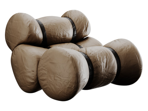 Bean Bag Modello 3D