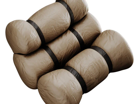 Bolsa de frijol Modelo 3D