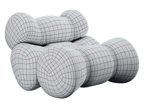 Bolsa de frijol Modelo 3D