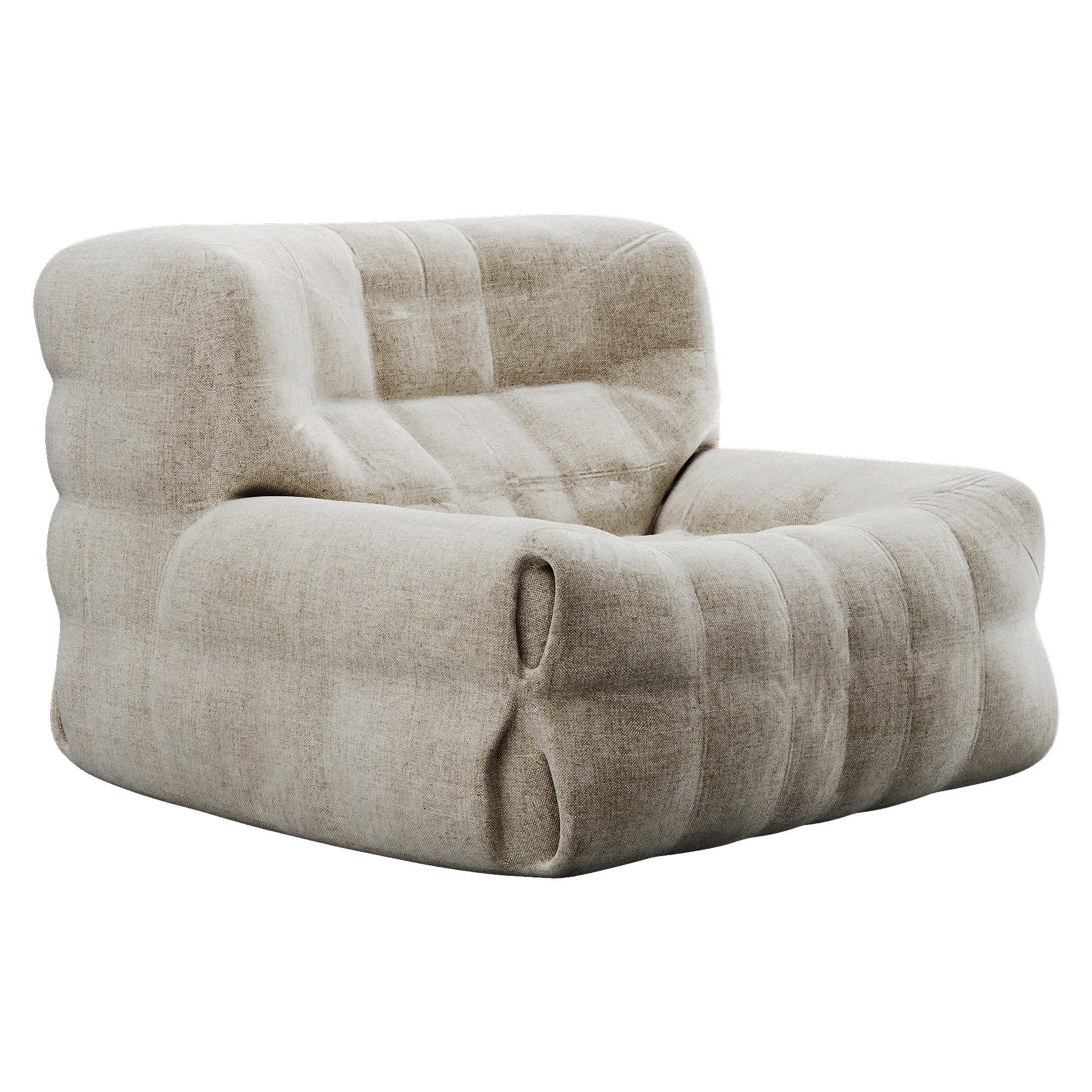 Zitzak 3D Model .c4d .max .obj .3ds .fbx .stl .blend 