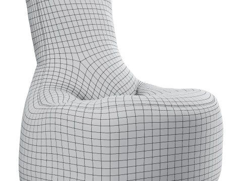 फलियों का थैला 3D मॉडल