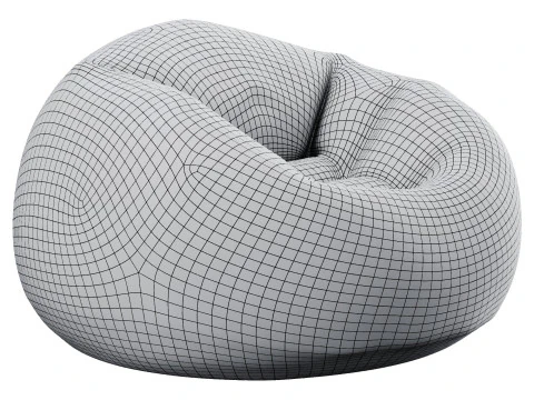 Bean Bag 3D Модель