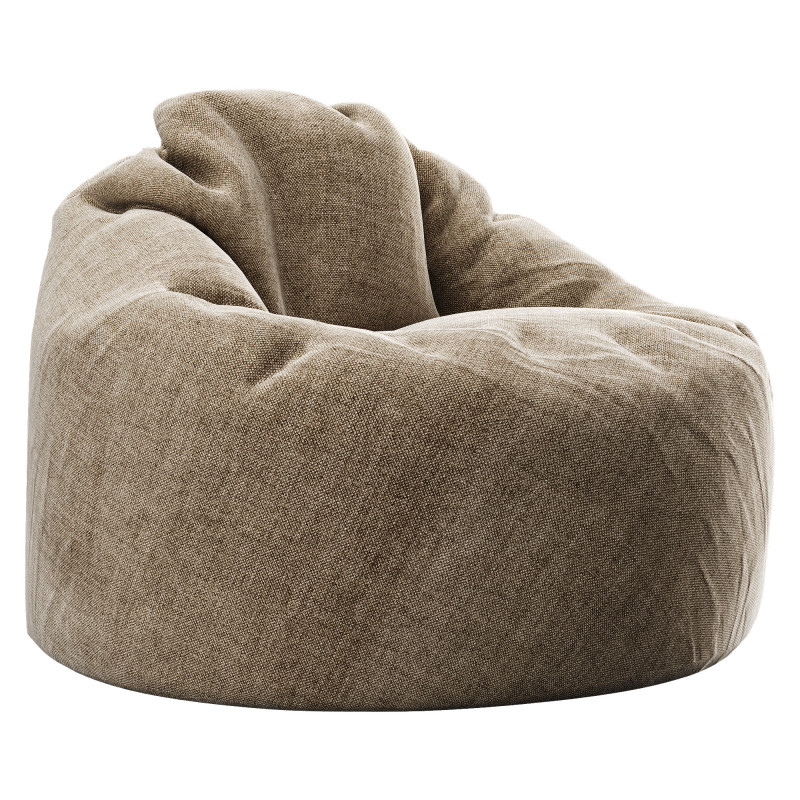 Bean Bag Modello 3D .c4d .max .obj .3ds .fbx .stl .blend 