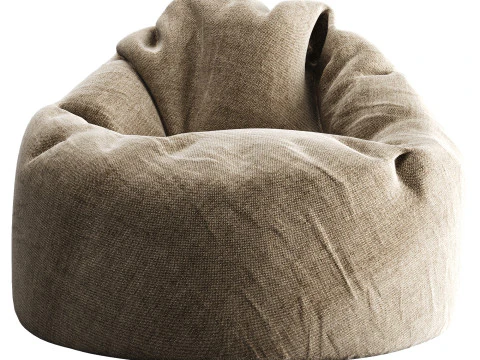 Sacco di fagioli Modello 3D