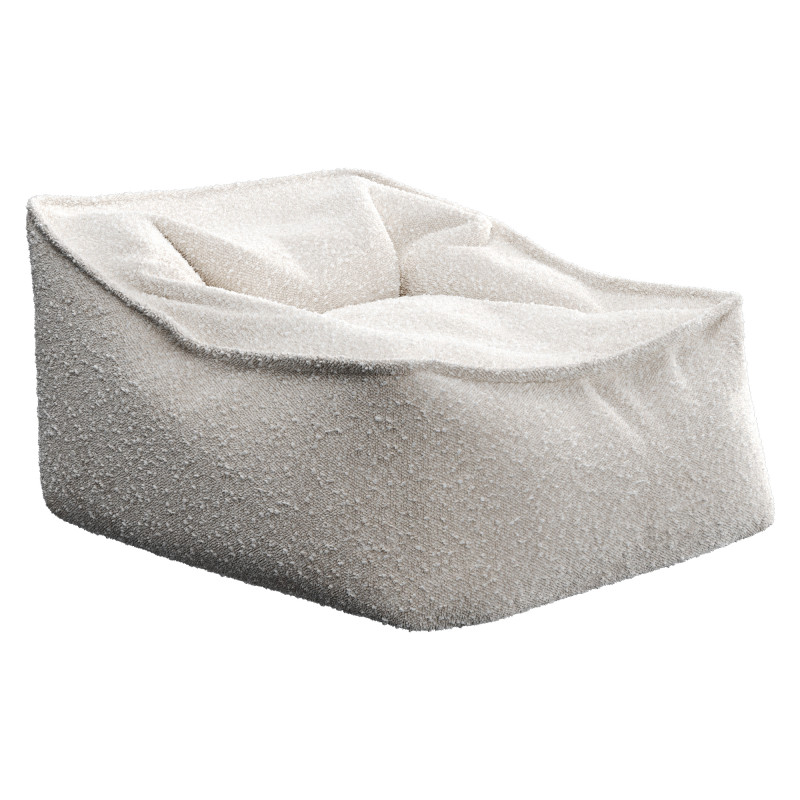 Bean Bag 3D Model .c4d .max .obj .3ds .fbx .stl .blend 