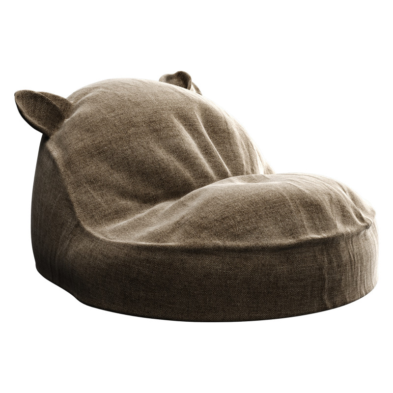 Bean Bag 3D Modell .c4d .max .obj .3ds .fbx .stl .blend 