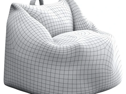 Sacco di fagioli Modello 3D