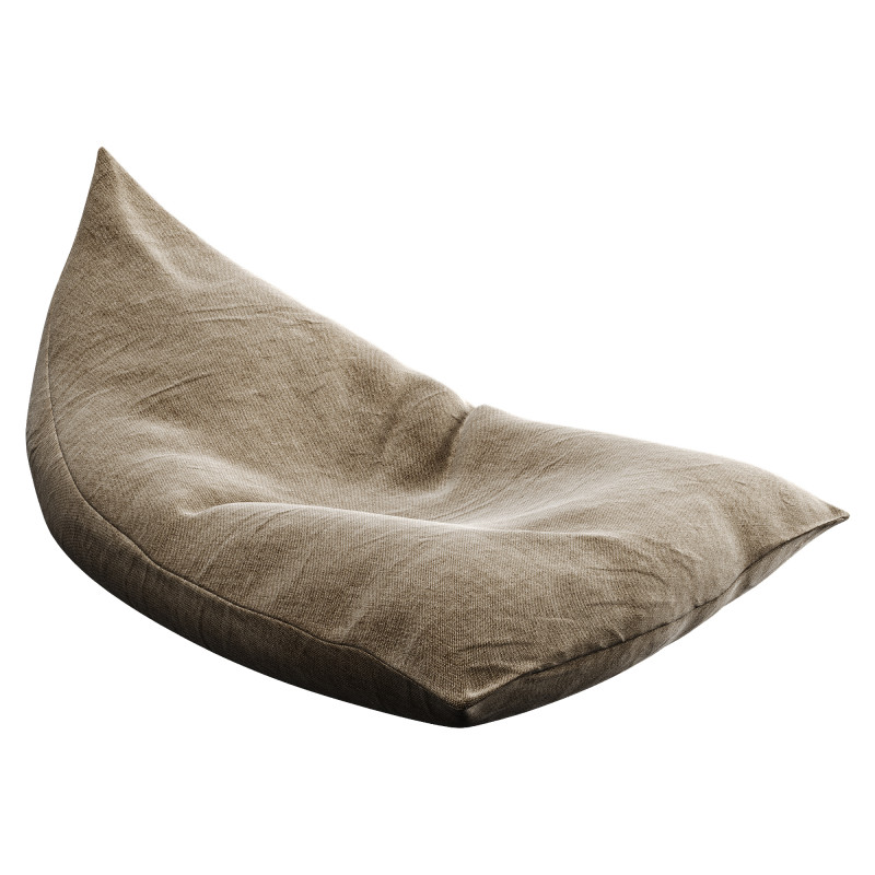 Bean Bag 3D Model .c4d .max .obj .3ds .fbx .stl .blend 