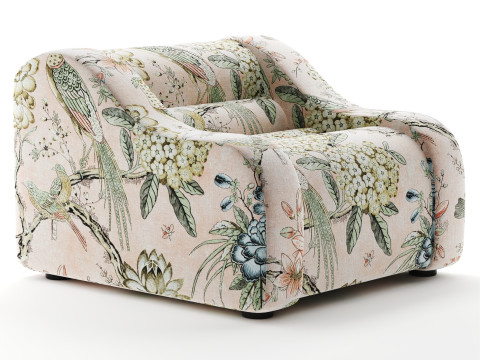 Chair Carbone 3D Model