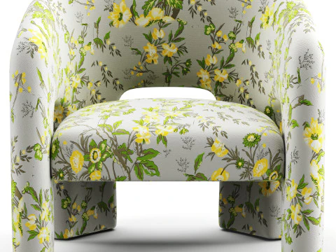 Fauteuil audacieux Modèle 3D