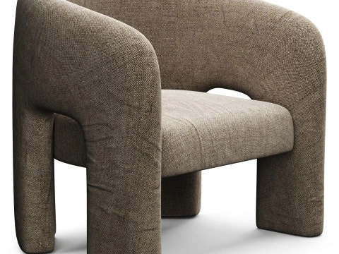 Fauteuil audacieux Modèle 3D