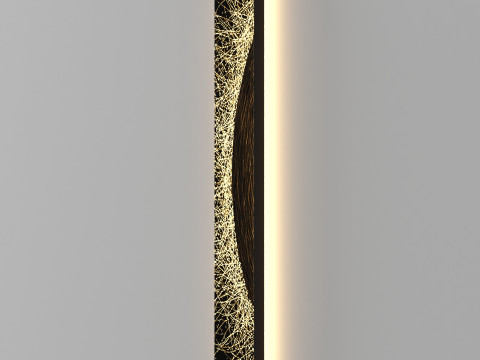 フレームレスライト 3Dモデル