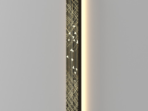 フレームレスライト 3Dモデル