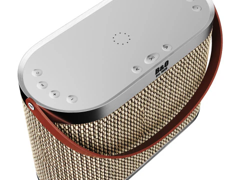 Powerful portable speaker 3D Model