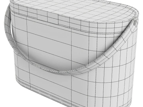 Powerful portable speaker 3D Model