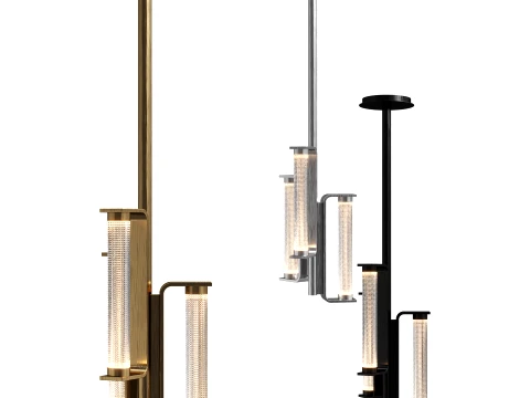 Oasis Stradivari Collection chandeliers 3D Model