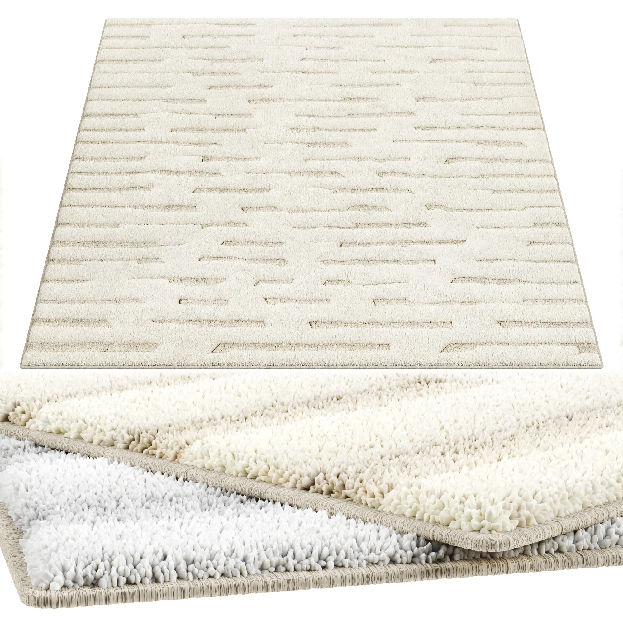 Carpet Art for Interior 38 3D Model .c4d .max .obj .3ds .fbx .stl .blend 