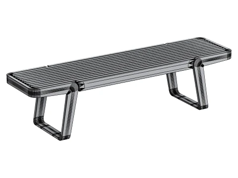 Circuit Bench 3D Model