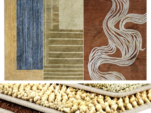 Carpet Art for Interior 51 3D 模型