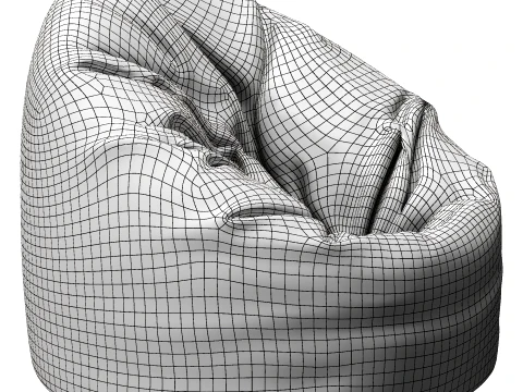 Bean Bag 3D Model