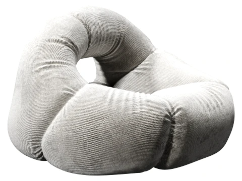 Bean Bag Modello 3D