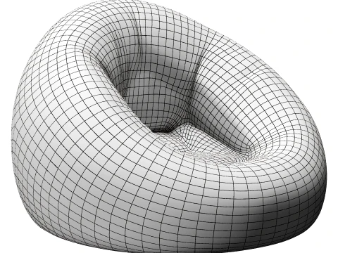 Bean Bag 3D Model