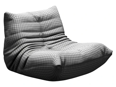 Bean Bag 3D Model