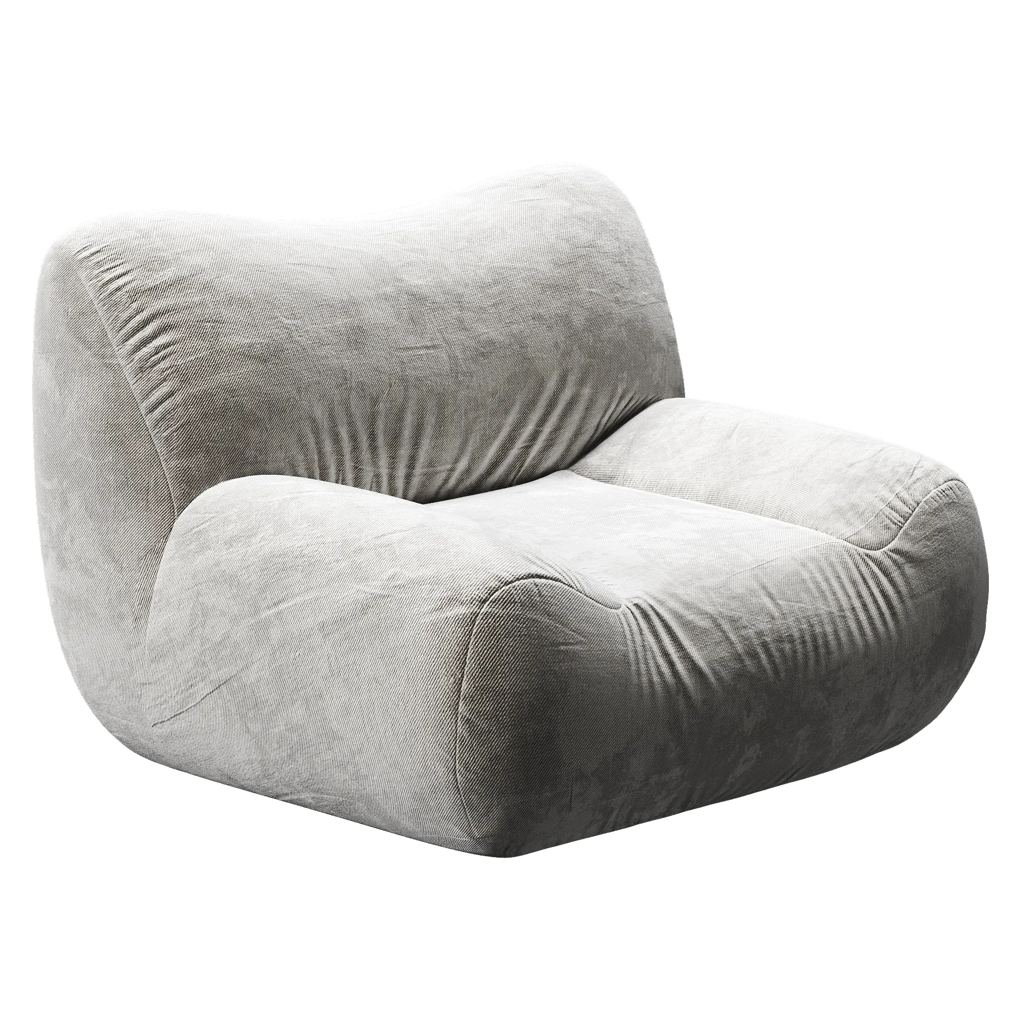 Bean Bag 3D Model .c4d .max .obj .3ds .fbx .stl .blend 