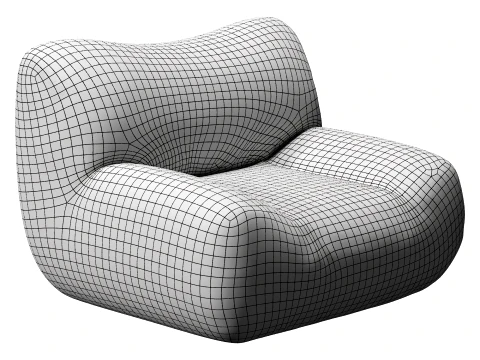 Bean Bag 3D Model