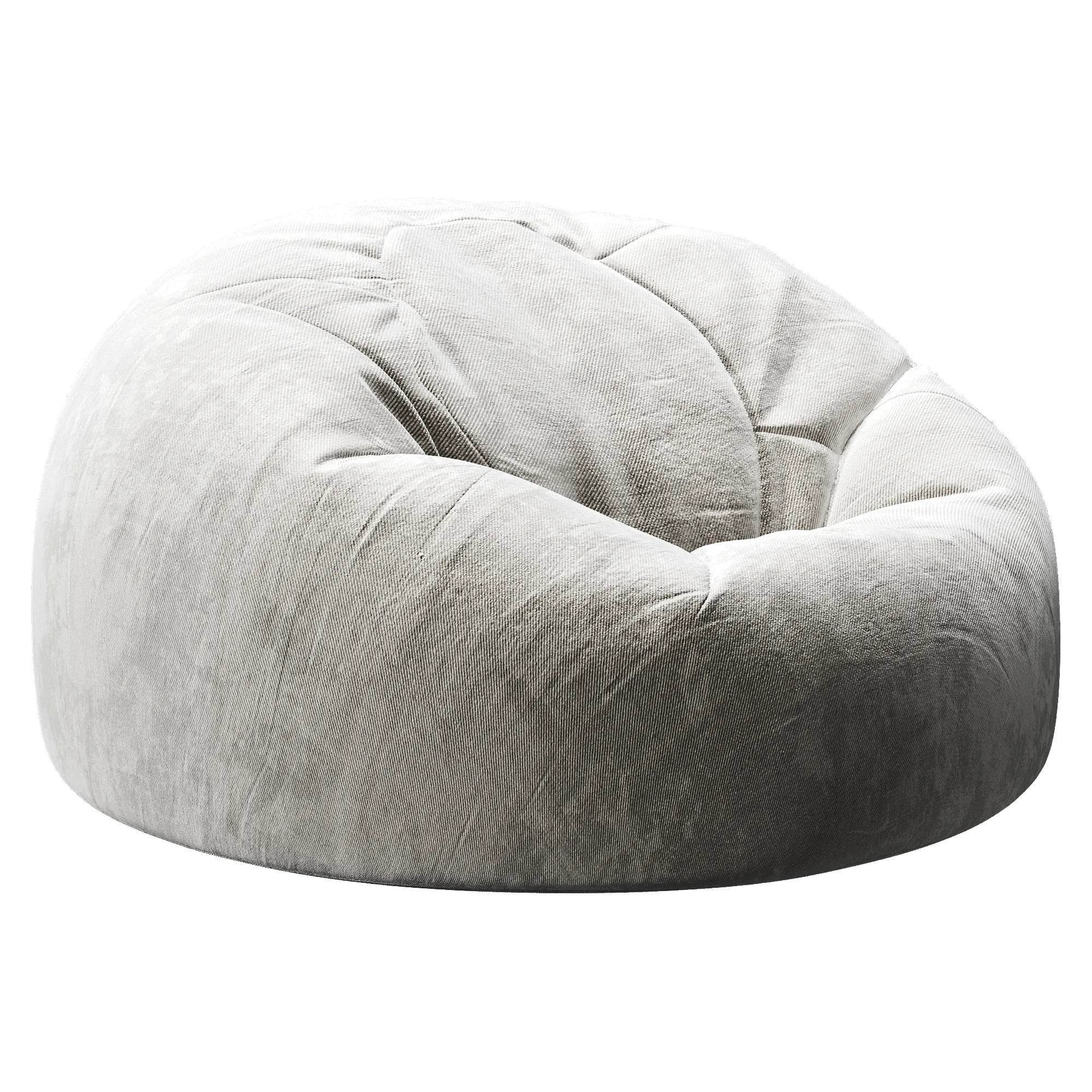 Bean Bag 3D Model .c4d .max .obj .3ds .fbx .stl .blend 