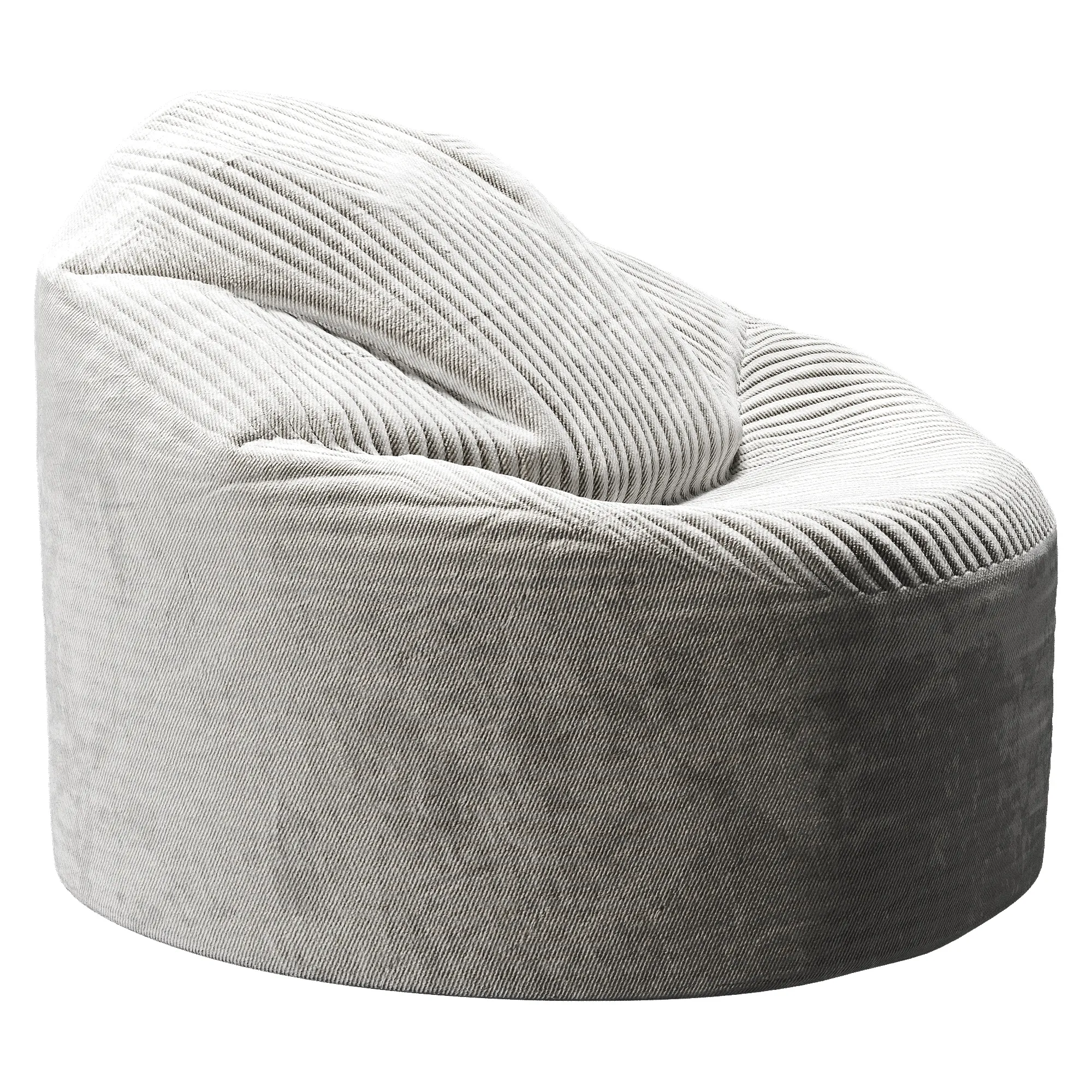 Bean Bag 3D Model .c4d .max .obj .3ds .fbx .stl .blend 